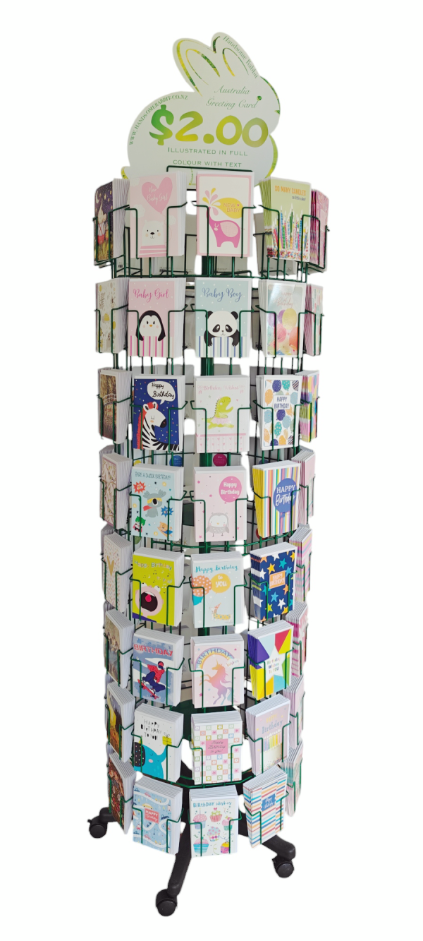 $2.00 Elite Card  Display Spinner (88 Pockets Design X 10 pcs ) - Image 4
