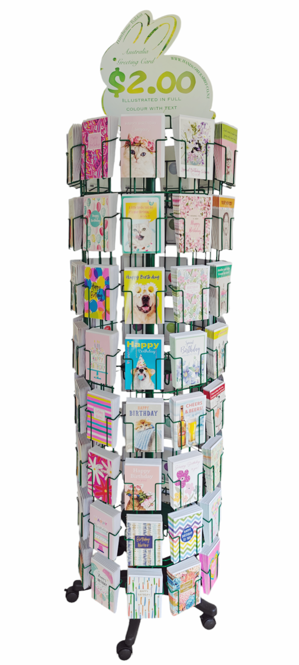 $2.00 Elite Card  Display Spinner (88 Pockets Design X 10 pcs ) - Image 3