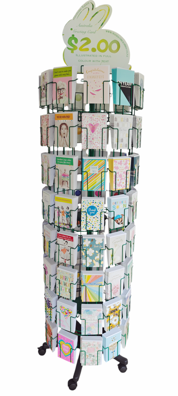 $2.00 Elite Card  Display Spinner (88 Pockets Design X 10 pcs ) - Image 2